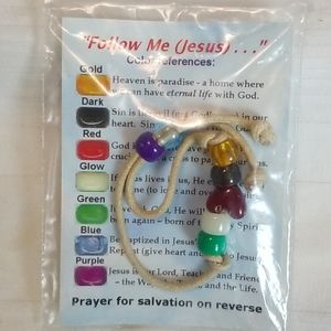 Follow Me Jesus Prayer Bead Bracelet